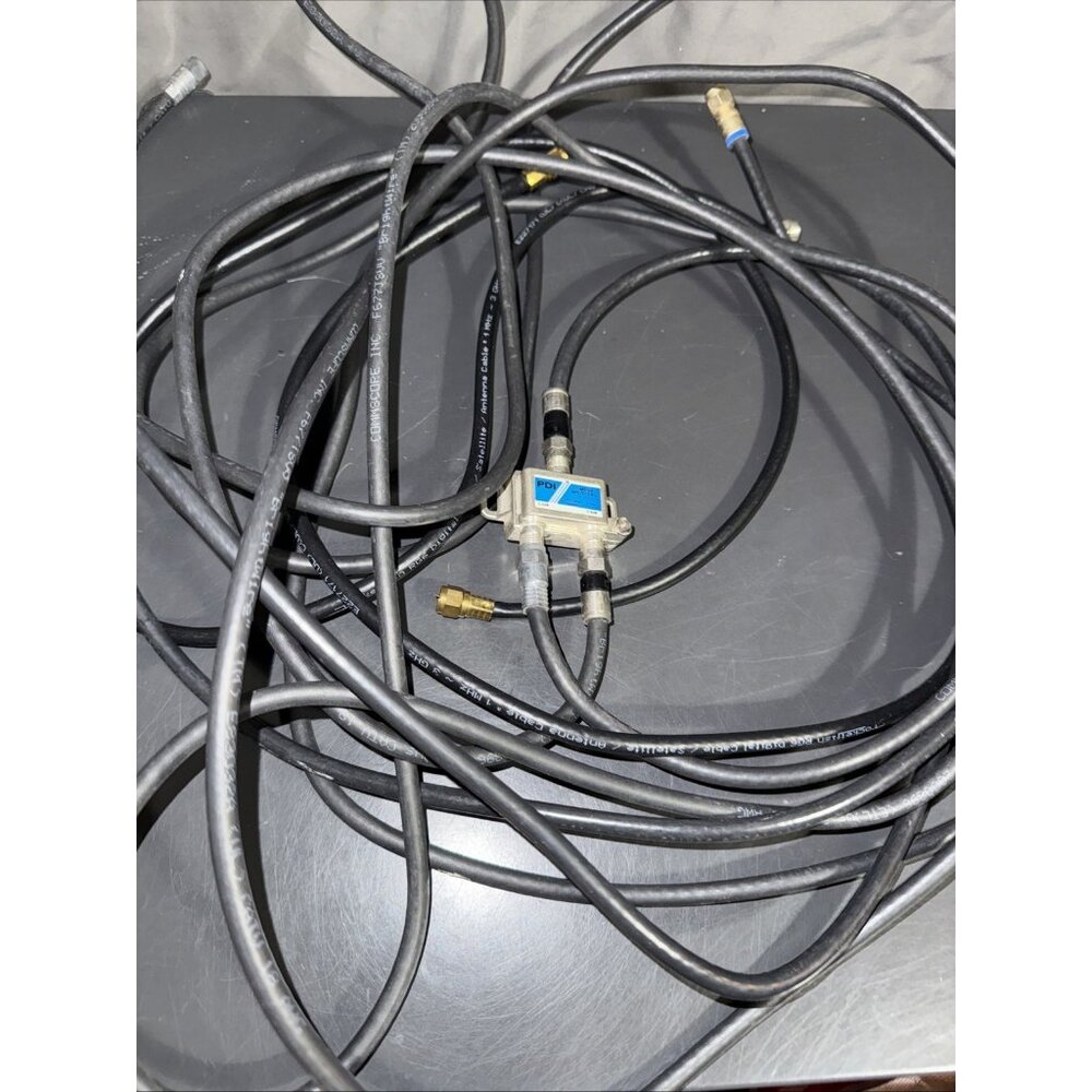 PDI Mega Splitter 2-Way Coax Splitter Dish Network & Rocketfish Digital Cables
